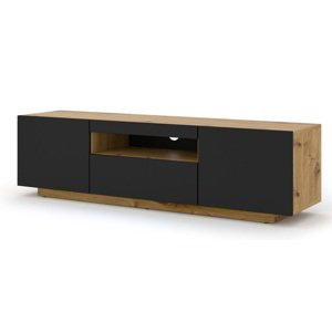 ARTBm TV stolík AURA 150 | dub artisan / čierna