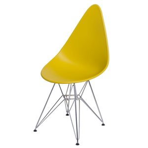 ArtD Jedálenská stolička Rush DSR Farba: Žltá