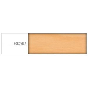 Drewmax Posteľ - masív LK122 | 80cm borovica Morenie: Borovica