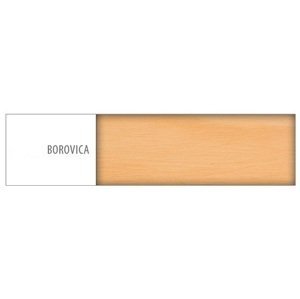 Drewmax Posteľ - masív LK126 | 80 cm borovica Drevo: Borovica
