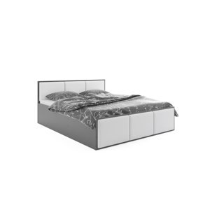 BMS Čalúnená výklopná posteľ Panamax 180 Farba: Grafit / biela