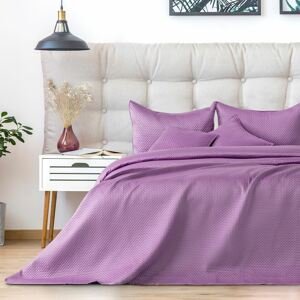 ArtFlhf Prikrývka na posteľ CARMEN | fialová