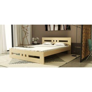 Dolmar Drevená posteľ Roma | výpredaj Farba: Biela, Prevedenie: 80 x 200 cm