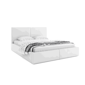 BMS Manželská posteľ HAILEY | s matracom 160 x 200 cm Farba: Biela
