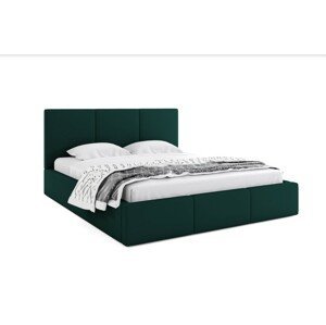 BMS Manželská posteľ HAILEY | s matracom 160 x 200 cm Farba: Zelená