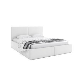 BMS Manželská posteľ HAILEY | s matracom 180 x 200 cm Farba: Biela