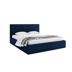 BMS Manželská posteľ HAILEY | s matracom 180 x 200 cm Farba: Modrá