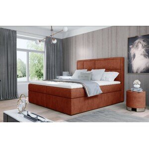 ArtElta Manželská posteľ MERON Boxspring | 140 x 200 cm Farba: Dora 63
