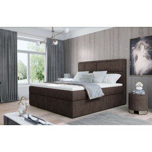 ArtElta Manželská posteľ MERON Boxspring | 160 x 200 cm Farba: Dora 28