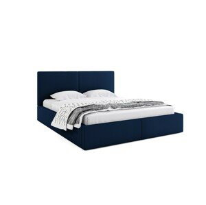 BMS Manželská posteľ HAILEY | bez matraca 160 x 200 cm Farba: Modrá