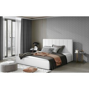 ArtElta Manželská posteľ AUDREY | 160 x 200 cm Farba: Biela / Soft 17