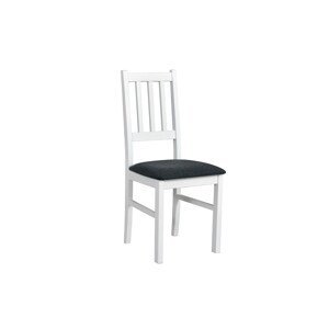 Drewmix Jedálenská stolička BOSS 4 | 25X Farba: Biela /  látka 25X