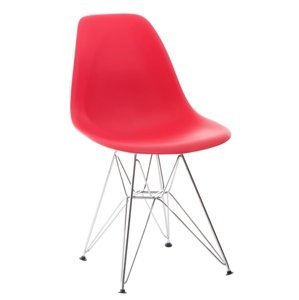 Stolička PC016 PP /inšpirovaná DSR/ Farba: Červená