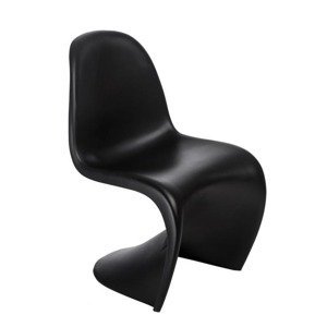 Stolička Balance /inšpirovaná Panton Chair/ Farba: Čierna