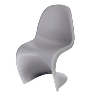 Stolička Balance /inšpirovaná Panton Chair/ Farba: Svetlo sivá