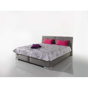 New Design  Manželská posteľ LUSSO 160 Varianta: s roštom ND4 / s matracom TERAFLEX