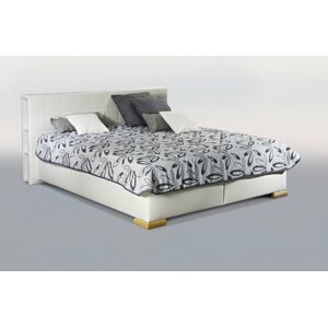 New Design  Manželská posteľ LIBRO 180 Varianta: s roštom / ND3 s matracom BAZI