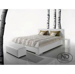 New Design  Manželská posteľ Libro 160 Varianta: s roštom / ND3 s matracom BAZI