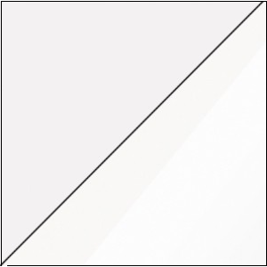 ARTBm Nízka skrinka VIKI | 03 Farba: Biela / biely lesk