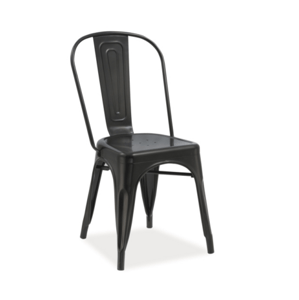 Signal Jedálenská stolička LOFT Farba: čierny mat