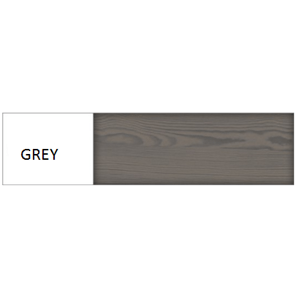 Drewmax Jednolôžková posteľ - masív LK115 | 120 cm borovica Farba: grey