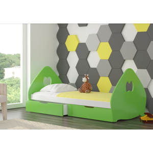 ArtAdrk Detská posteľ Balsa Farba: Zelená