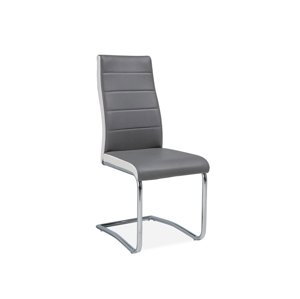 Signal Jedálenská stolička H-353 Farba: Sivá / biele boky