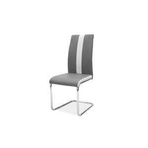 Signal Jedálenská stolička H-200 Farba: Sivá / svetlo sivá