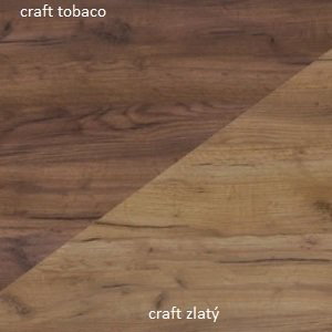 WIP PC stolík RIO 04 Farba: Craft tobaco / craft zlatý , pravá