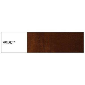 Drewmax Komoda - masív KD404 / buk Morenie: Koniak