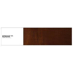 Drewmax Komoda - masív KD407 / buk Morenie: Koniak