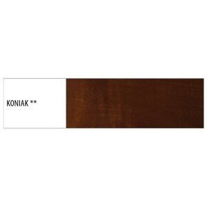 Drewmax Vitrína - masív KW401 / buk Morenie: Koniak