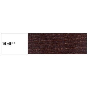Drewmax Vitrína - masív KW401 / buk Morenie: Wenge