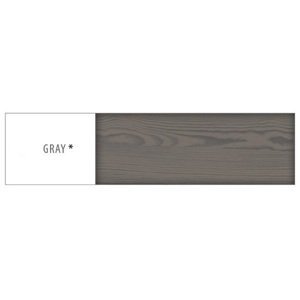 Drewmax Jednolôžková posteľ - masív LK146 | 100 cm borovica Morenie: Gray