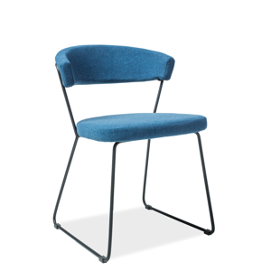 Signal Jedálenská stolička Helix Farba: Modrá