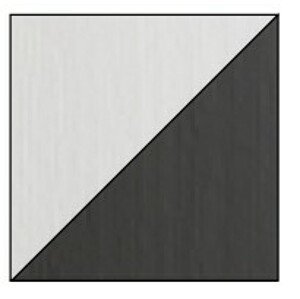 Dolmar Písací stôl ALAN 09 Farba: Biela/sivá