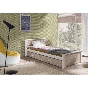 ArtBed Detská posteľ ALDO | 80 x 180 cm Prevedenie: Morenie - Farba