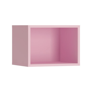 ArtExt Malý regál LILO TYP LLOX01 Farba: Svetlo ružová - mimasa