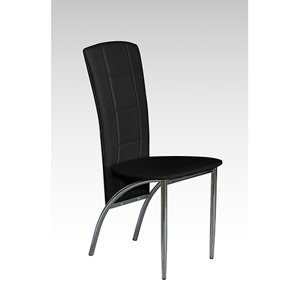 Jedálenská stolička AC-1019 Farba: Čierna