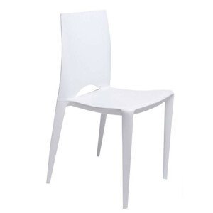 ArtD Jedálenská stolička Bee inšpirovaná Bellini Chair biela