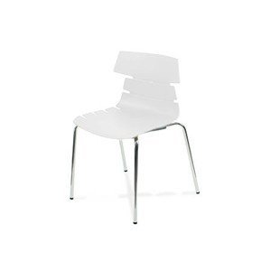 Jedálenská stolička CT-603 Farba: Biela