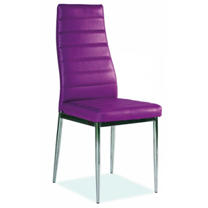 Jedálenská stolička H-261 fialová