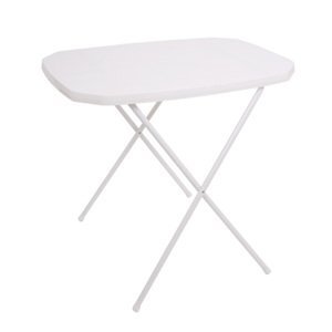 ArtRoja Campingový stôl | biela 53 x 70 cm
