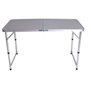 ArtRoja Campingový stôl | sivá 60 x 120 cm