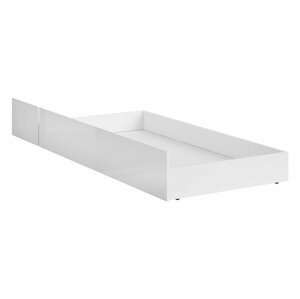 BRW Zásuvka pod posteľ: HOLTEN - SZU Farba: Biela/biely lesk