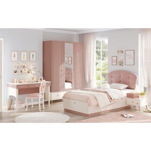 Dievčenská izba ii beauty - béžová/ružová