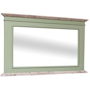 Kúpeľňové zrkadlo ava 138b - zelená/hnedá