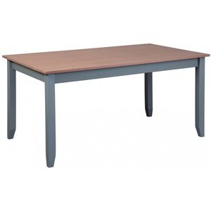 Jedálenský stôl weston - šedá/hnedá