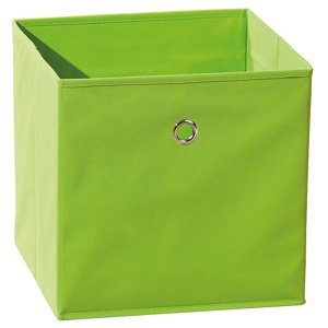 Skladací úložný box cube - zelená
