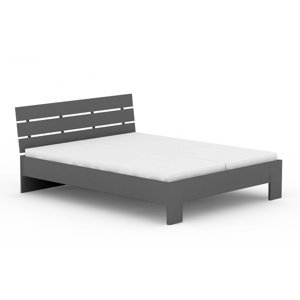 Manželská posteľ rea nasťa 160x200cm - graphite
